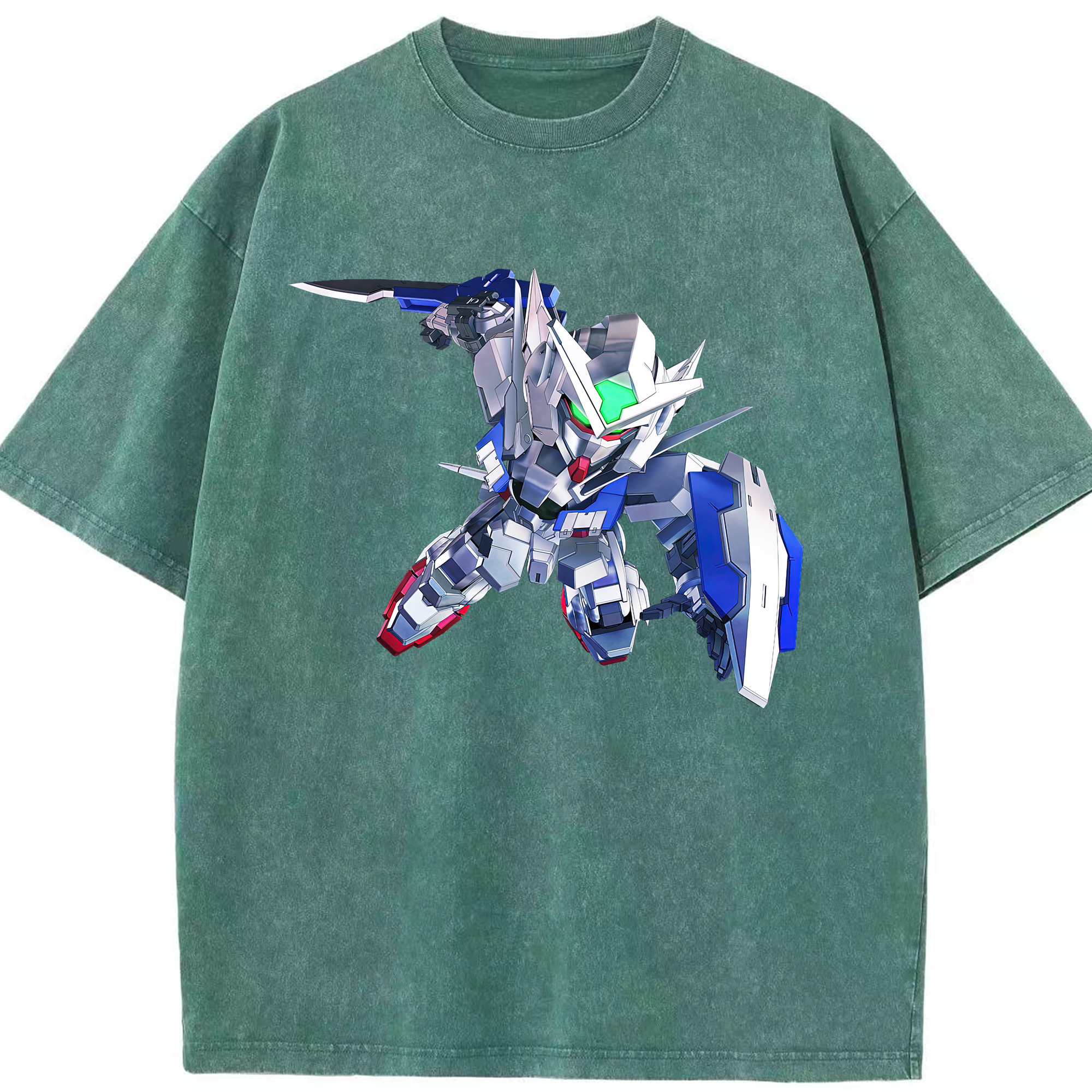 （画像用） 機動戦士ガンダム Mobile Suit Gundam 綿100% ヴィンテージ風 半袖Tシャツ（フロントプリント）
